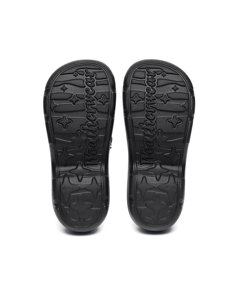 รองเท้าแตะ HAYDEN V2 FLIPFLOP - BLACK GLITTER