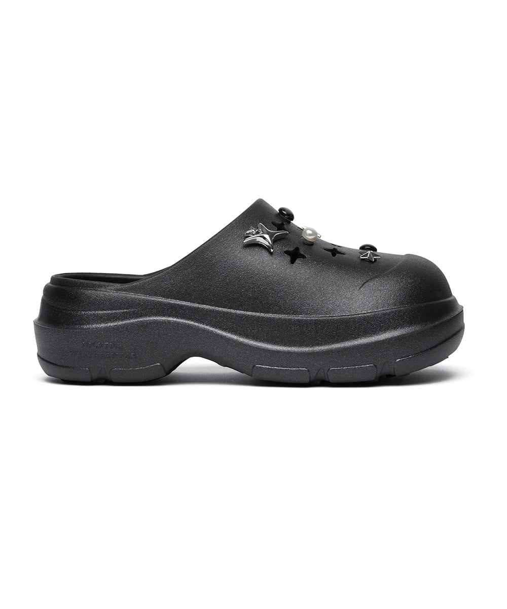รองเท้าเปิดส้น HAYDEN V2 CLOG - BLACK GLITTER