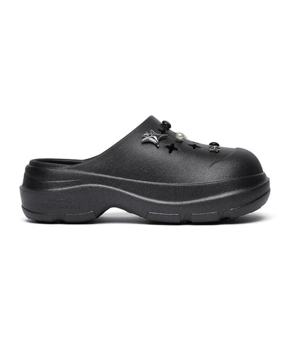 รองเท้าเปิดส้น HAYDEN V2 CLOG - BLACK GLITTER