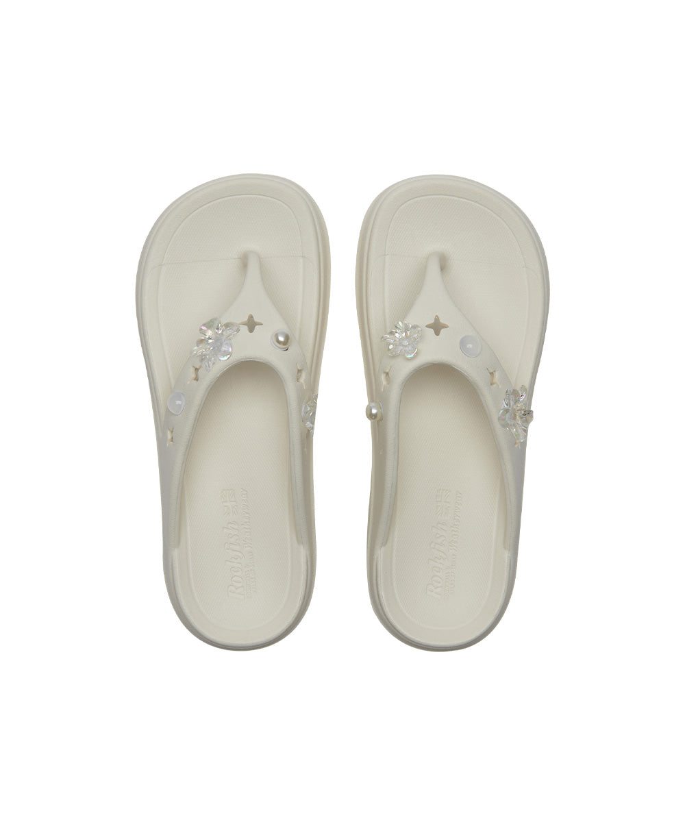 รองเท้าแตะ HAYDEN V2 FLIPFLOP - CREAM