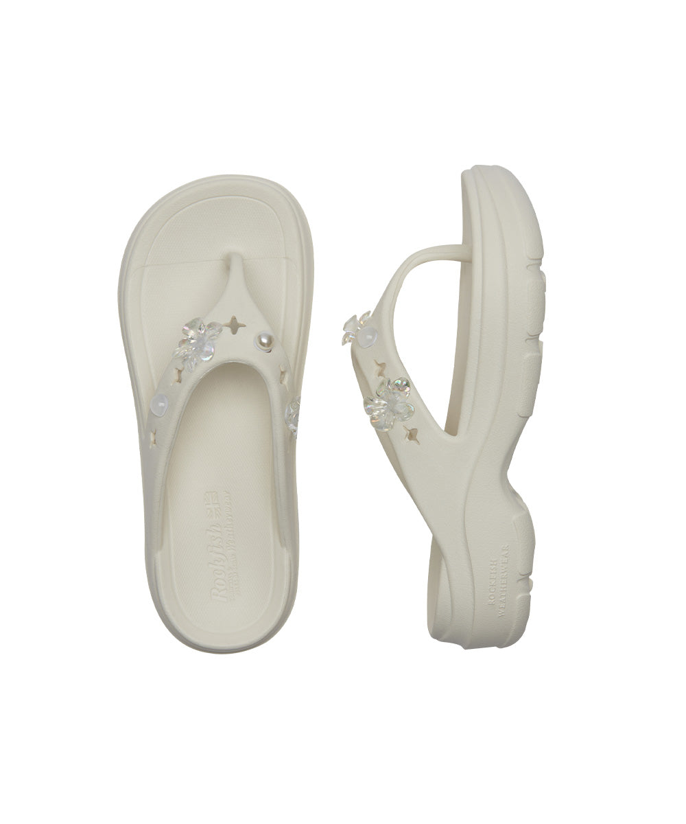 รองเท้าแตะ HAYDEN V2 FLIPFLOP - CREAM