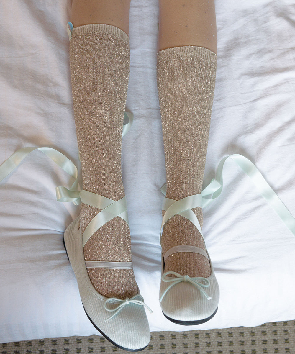 รองเท้าลำลอง HAZEL RIBBON FLAT - MINT