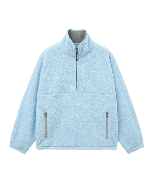 เสื้อสเวตเตอร์  HALF-ZIP FLEECE - SKY BLUE
