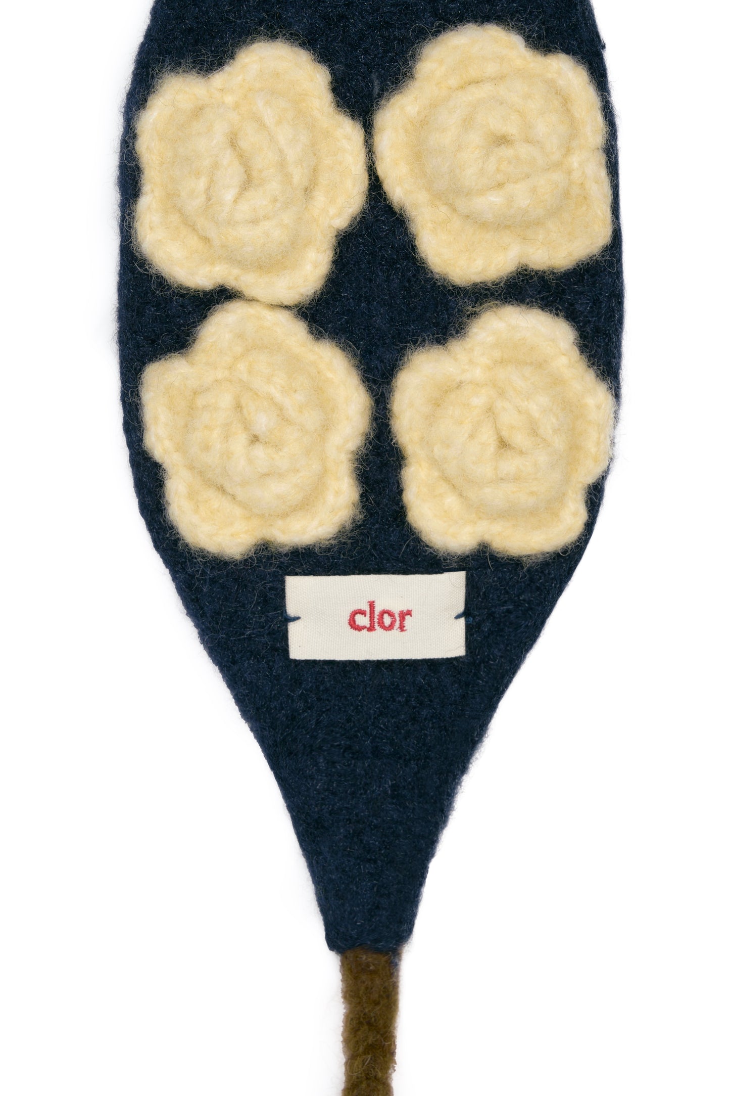 ที่ปิดหูกันหนาว HANDMADE FLOWER CROCHET EARMUFF - NAVY