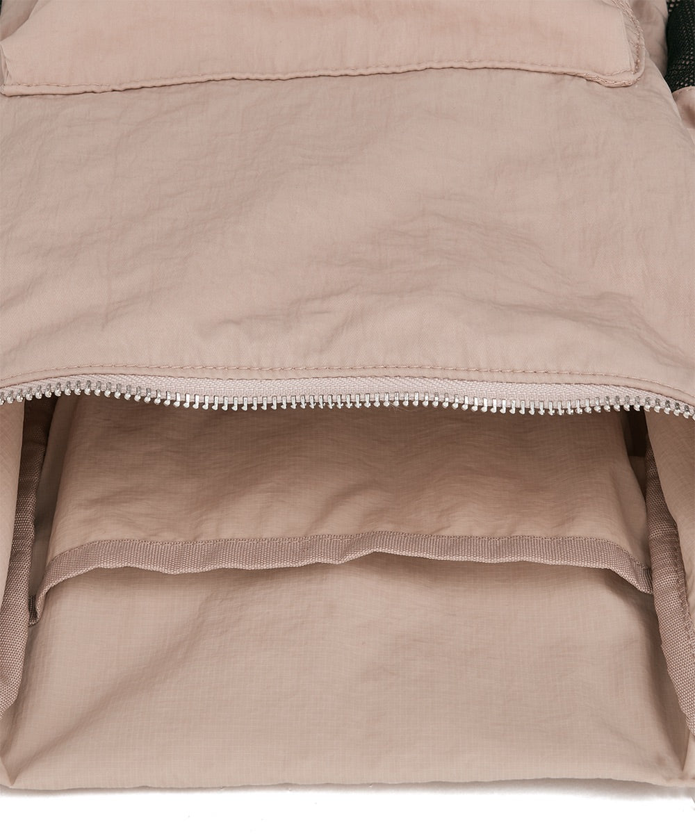 กระเป๋าเป้ NYLON BACKPACK - PINK BEIGE