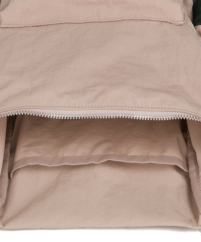 กระเป๋าเป้ NYLON BACKPACK - PINK BEIGE