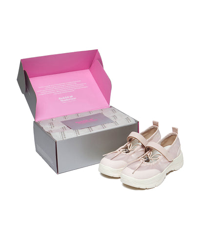 รองเท้าแมรี่เจน FLATFORM STRING MARYJANE - PINK