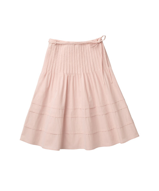 กระโปรงพลีท PINTUCK SKIRT - PINK