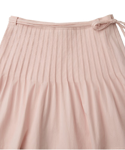 กระโปรงพลีท PINTUCK SKIRT - PINK