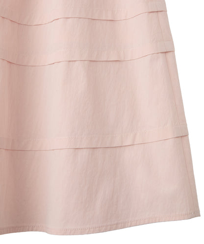 กระโปรงพลีท PINTUCK SKIRT - PINK