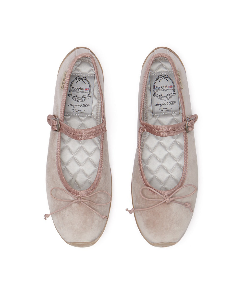 รองเท้าแมรี่เจน BELLA MARYJANES(PEBBLE SOLE) - PINK