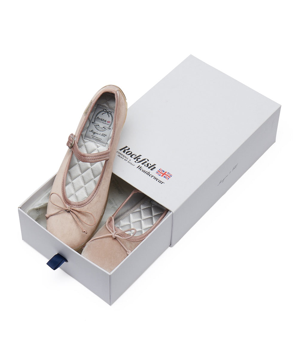 รองเท้าแมรี่เจน BELLA MARYJANES(PEBBLE SOLE) - PINK