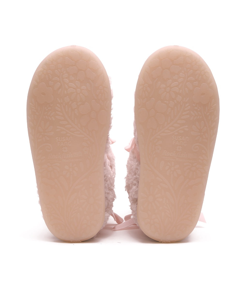 รองเท้าบูทกันหนาว X SUSAN FANG FURRY MIDDLE BOOTS - PINK