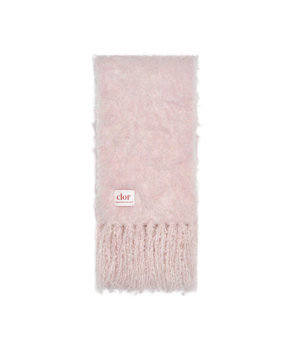 ผ้าพันคอ  OVERSIZED SHAGGY SCARF - PINK