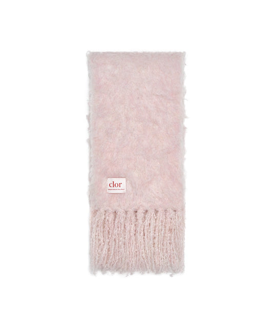ผ้าพันคอ  OVERSIZED SHAGGY SCARF - PINK