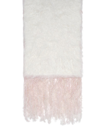 ผ้าพันคอ  OVERSIZED SHAGGY SCARF - PINK