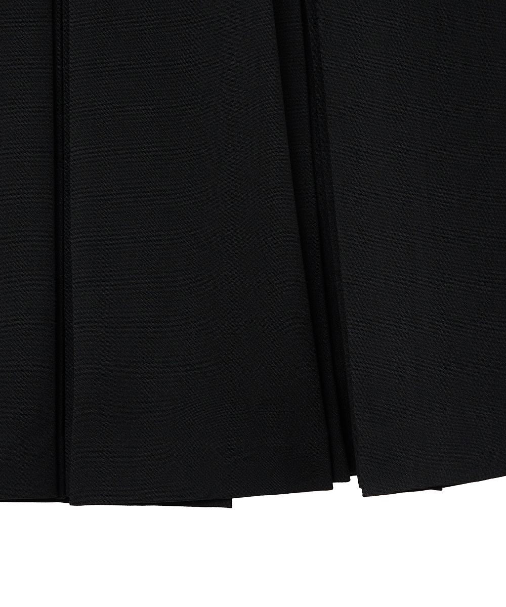 กระโปรงพลีท PLEATS SKIRT - BLACK