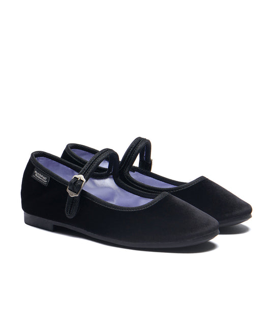 BELLA QUILTED MARYJANE - BLACK