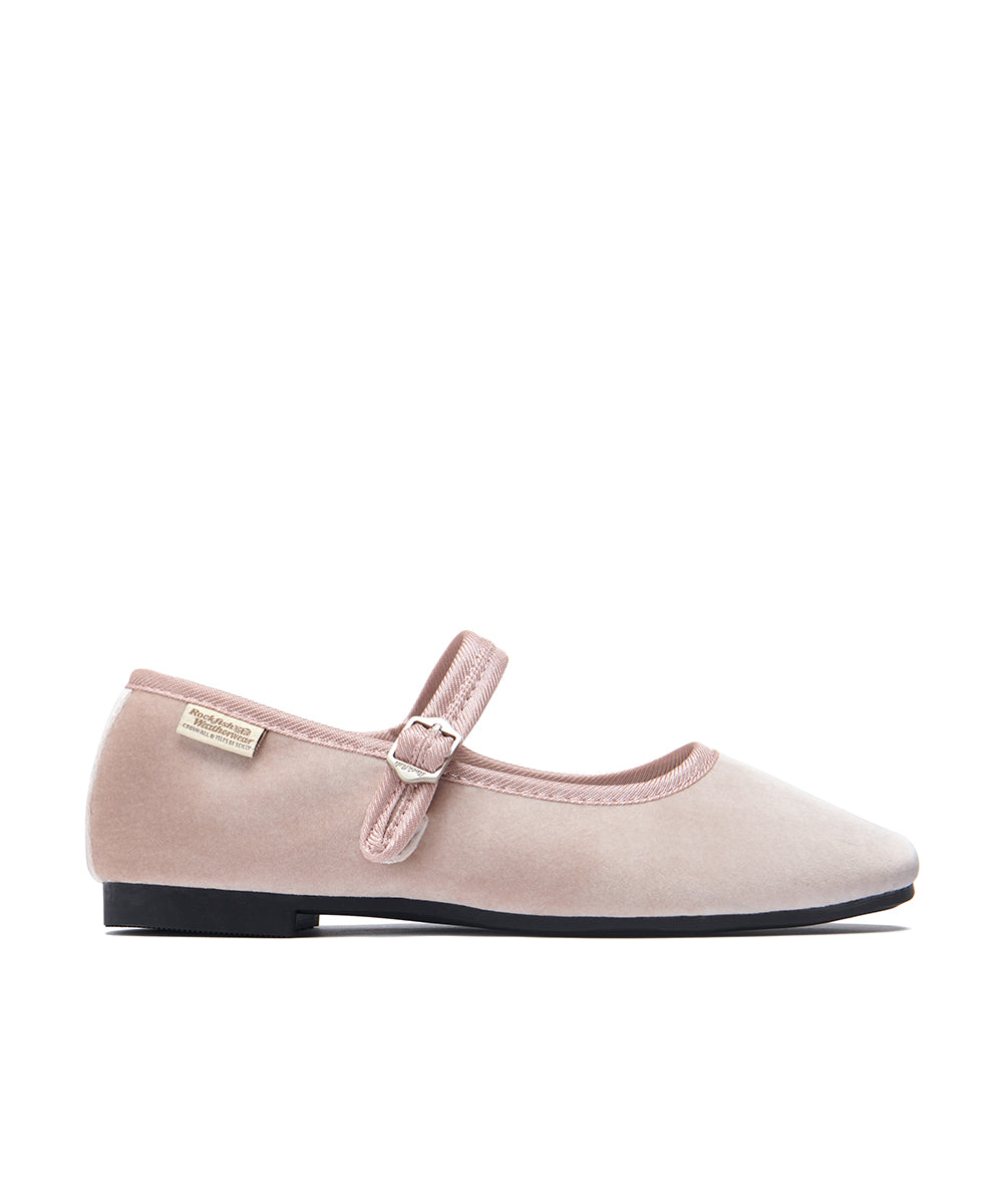 รองเท้าแมรี่เจน BELLA QUILTED MARYJANE - PINK