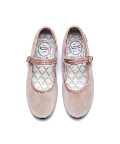 รองเท้าแมรี่เจน BELLA QUILTED MARYJANE - PINK