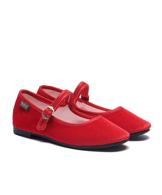 BELLA QUILTED MARYJANE - RED