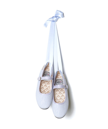 รองเท้าแมรี่เจน HAZEL RIBBON MARYJANE - BLUE