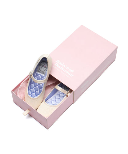 รองเท้าแมรี่เจน HAZEL RIBBON MARYJANE - IVORY
