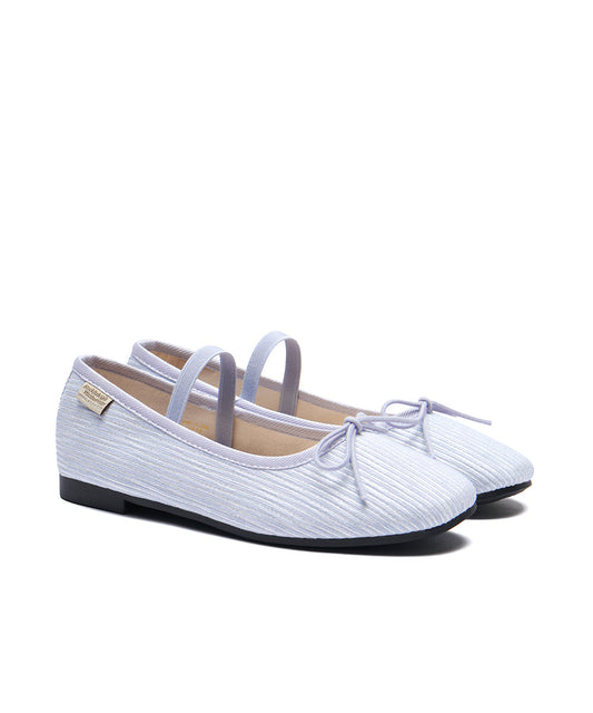 รองเท้าลำลอง HAZEL RIBBON FLAT - BLUE