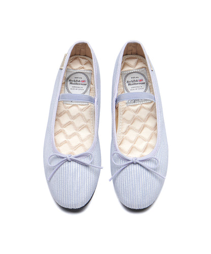 รองเท้าลำลอง HAZEL RIBBON FLAT - BLUE