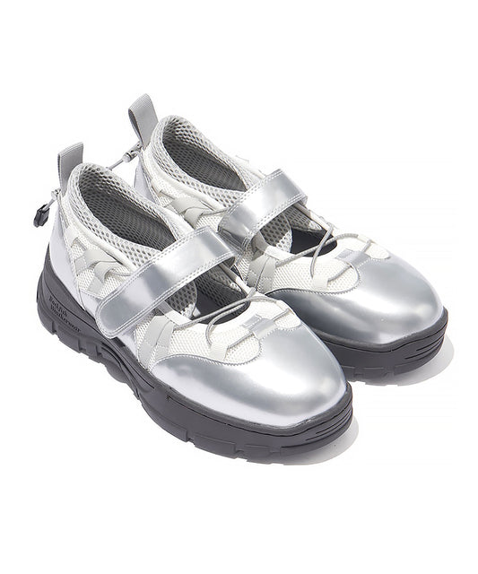 BRYN VELCRO SNEAKERS - SILVER