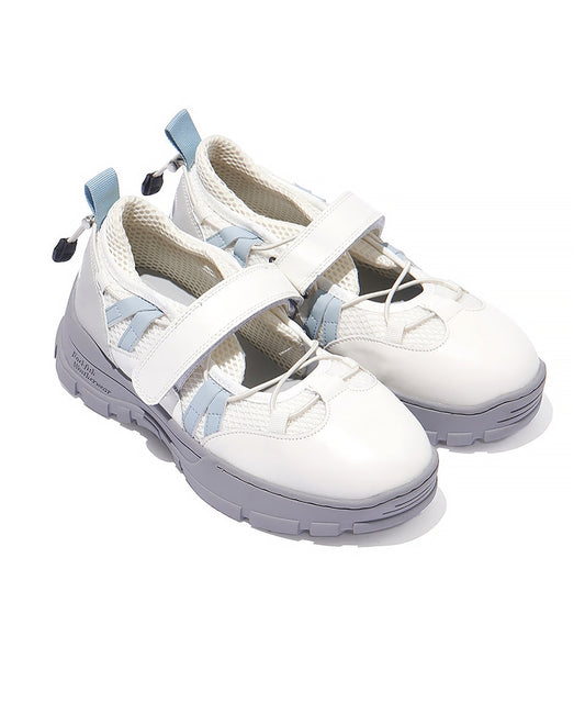BRYN VELCRO SNEAKERS - WHITE
