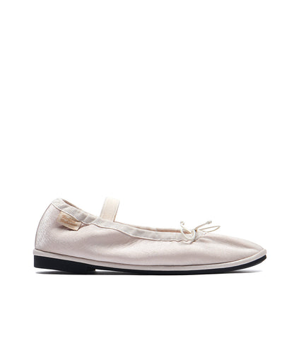 รองเท้าลำลอง WISLEY QUILTED SCRUNCH FLAT - BEIGE
