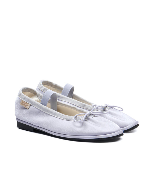 WISLEY QUILTED SCRUNCH FLAT - BLUE