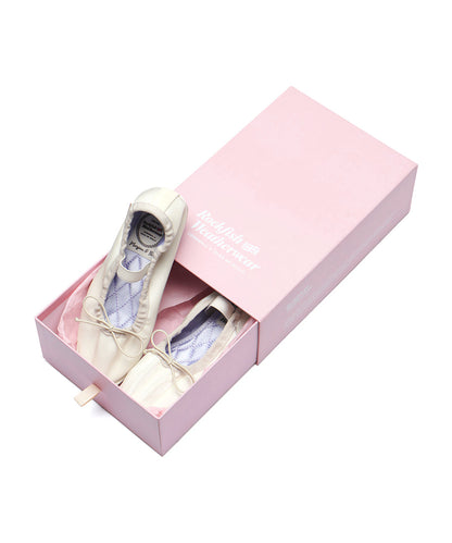 WISLEY QUILTED SCRUNCH FLAT - BUTTER