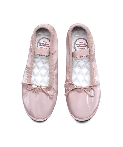 รองเท้าลำลอง WISLEY QUILTED SCRUNCH FLAT - PINK