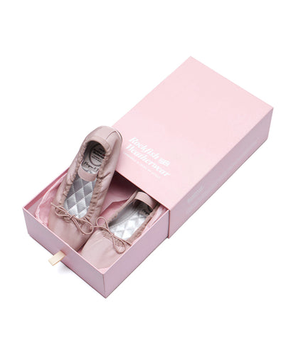 รองเท้าลำลอง WISLEY QUILTED SCRUNCH FLAT - PINK