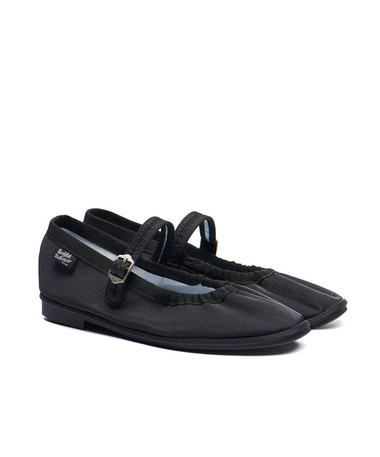WISLEY QUILTED SCRUNCH MARYJANE - BLACK