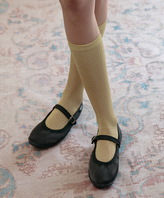 WISLEY QUILTED SCRUNCH MARYJANE - BLACK