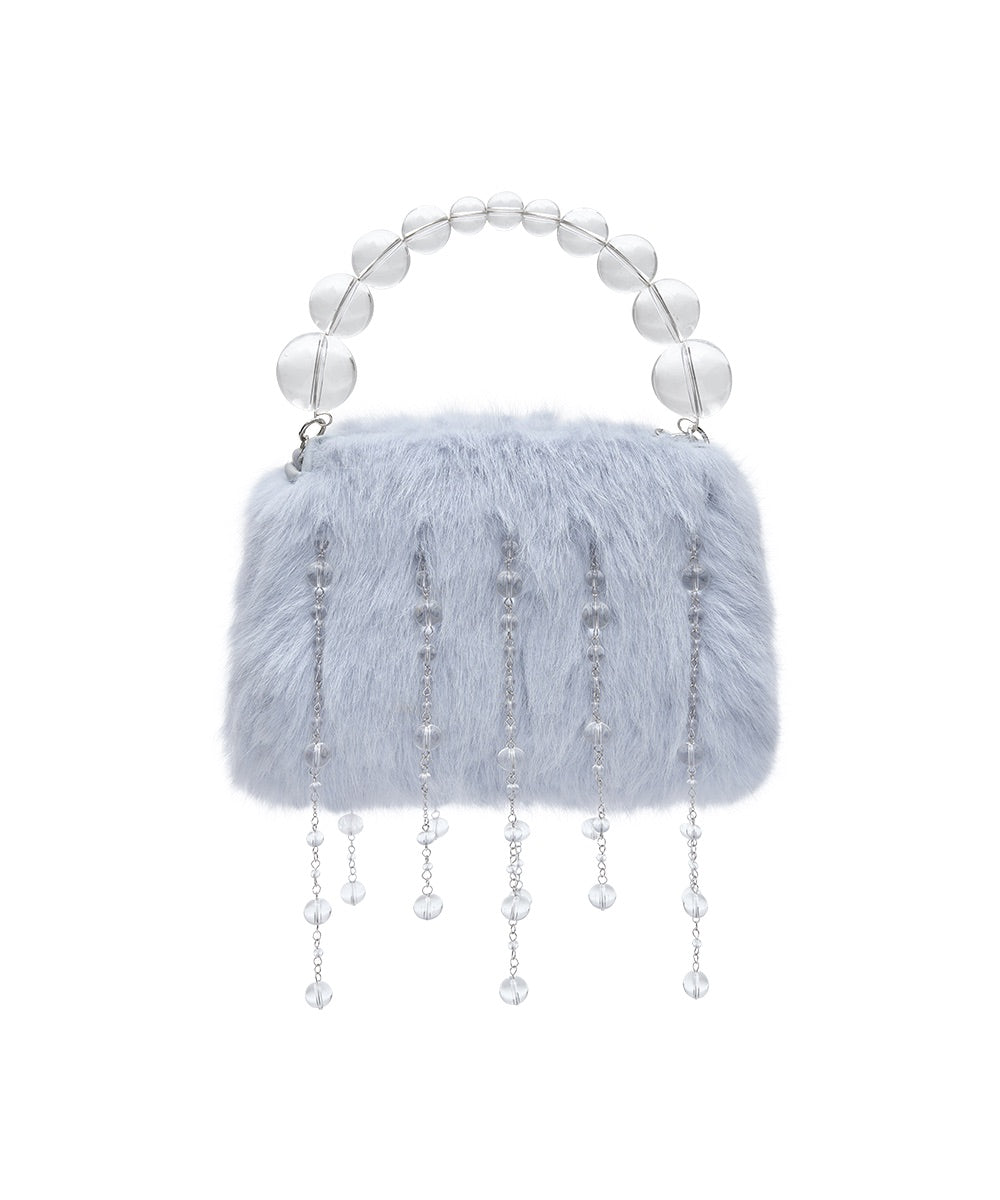 กระเป๋าถือ X SUSAN FANG FURRY BUBBLE RAIN BAG - SKY BLUE
