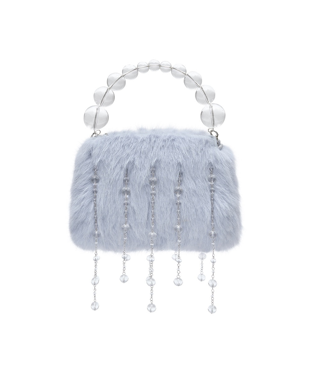 กระเป๋าถือ X SUSAN FANG FURRY BUBBLE RAIN BAG - SKY BLUE
