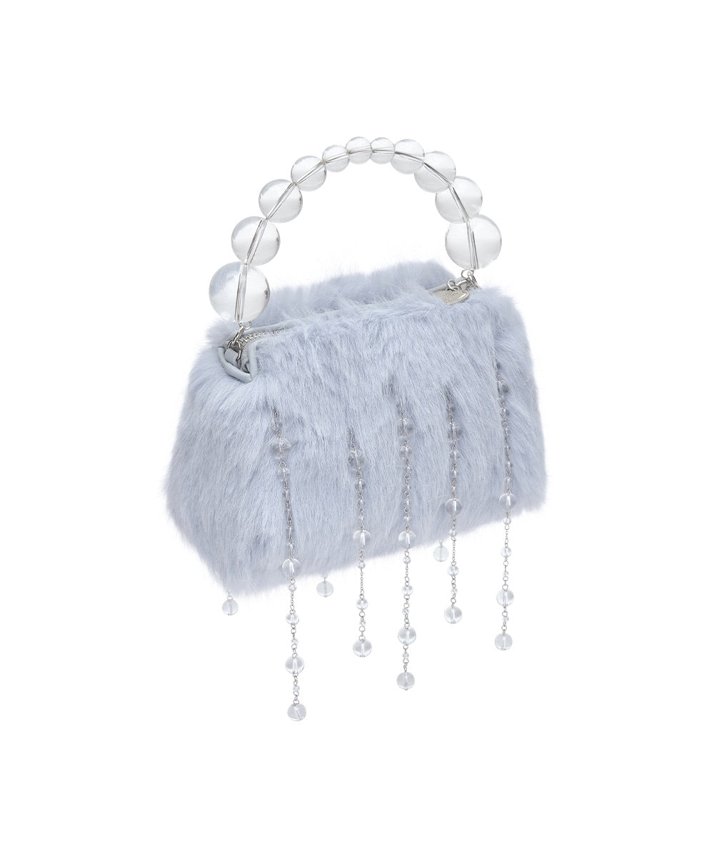 กระเป๋าถือ X SUSAN FANG FURRY BUBBLE RAIN BAG - SKY BLUE
