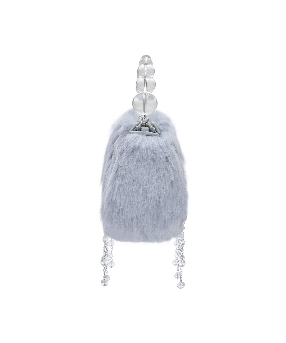กระเป๋าถือ X SUSAN FANG FURRY BUBBLE RAIN BAG - SKY BLUE