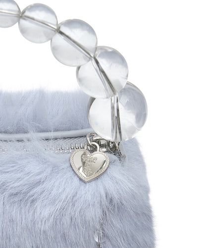 กระเป๋าถือ X SUSAN FANG FURRY BUBBLE RAIN BAG - SKY BLUE