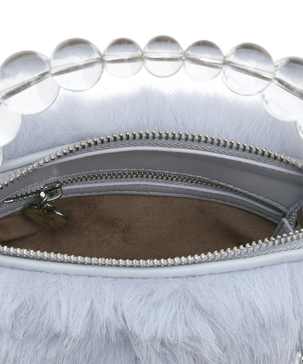 กระเป๋าถือ X SUSAN FANG FURRY BUBBLE RAIN BAG - SKY BLUE