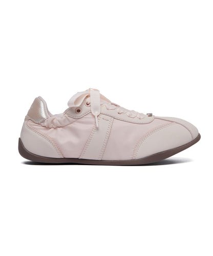 รองเท้าผ้าใบ SCRUNCH FLAT SNEAKERS - PINK
