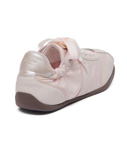 รองเท้าผ้าใบ SCRUNCH FLAT SNEAKERS - PINK