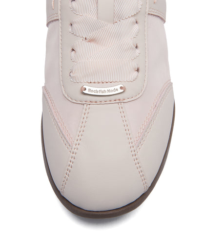 รองเท้าผ้าใบ SCRUNCH FLAT SNEAKERS - PINK