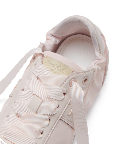 รองเท้าผ้าใบ SCRUNCH FLAT SNEAKERS - PINK