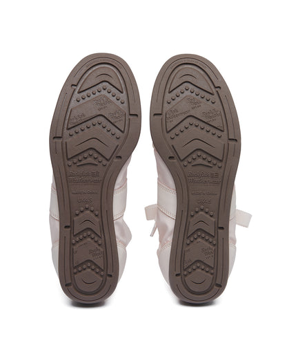 รองเท้าผ้าใบ SCRUNCH FLAT SNEAKERS - PINK