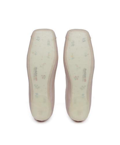 TOE CAP BALLET FLATS - PINK